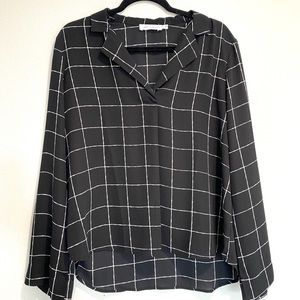 All In Favor - Black Blouse - Womens Large